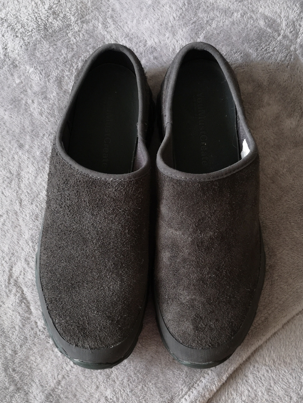 Merrell Vibram Men's New without Tags Grey Suede Upper Slip-on Shoes Size 11